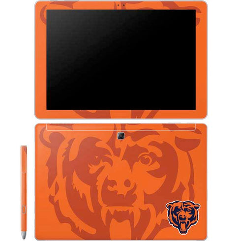 NFL Chicago Bears Double Vision Galaxy Book 12in Skin